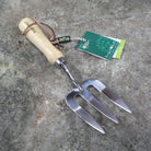 Garden Hand Fork by Burgon and Ball - front view