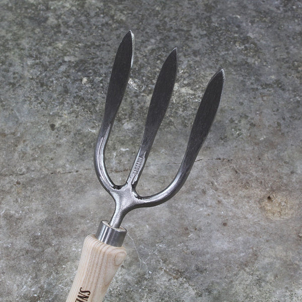 Garden Hand Fork by Sneeboer-fork detail