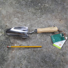 Garden Hand Trowel by Burgon & Ball - size comparison