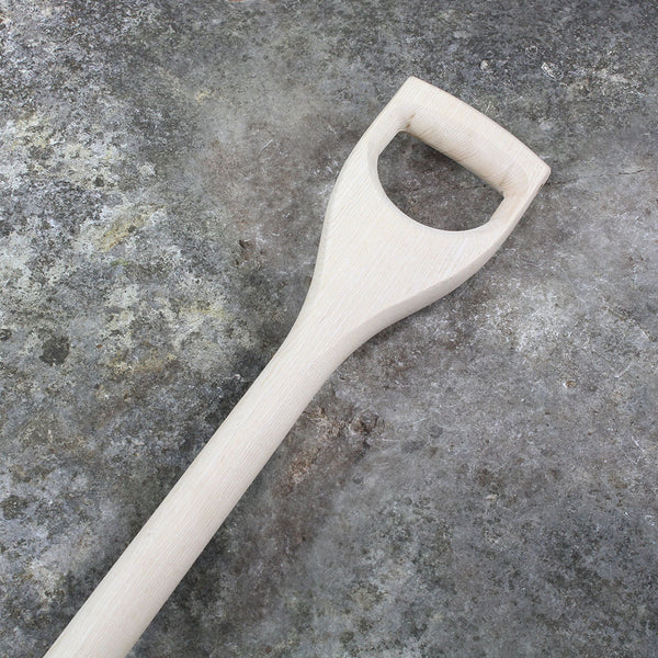 Garden Transplanting Spade D-Handle by Sneeboer - old style ash hardwood D-handle