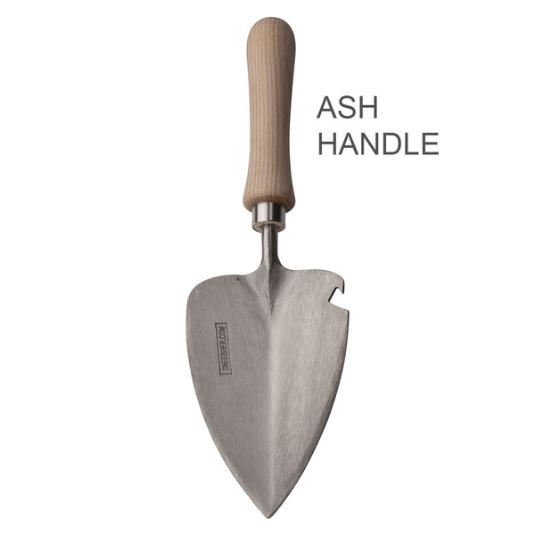 Garden Transplanting Trowel with Bottle Opener by Sneeboer - ash handle