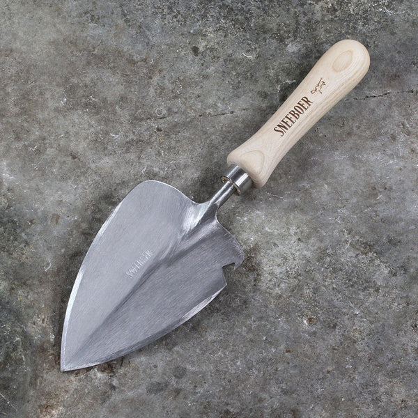 Garden Transplanting Trowel with Bottle Opener by Sneeboer - front view