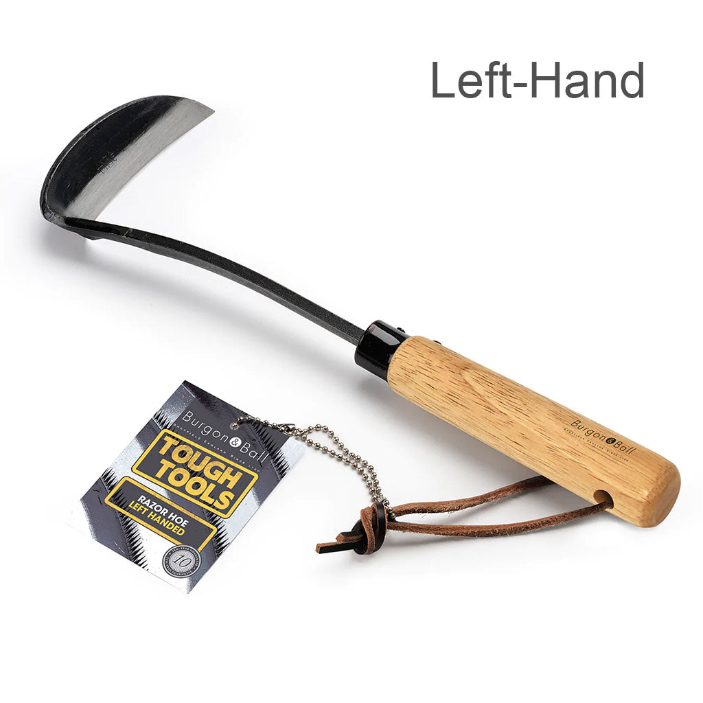 Razor Hand Hoe by Burgon & Ball - left hand