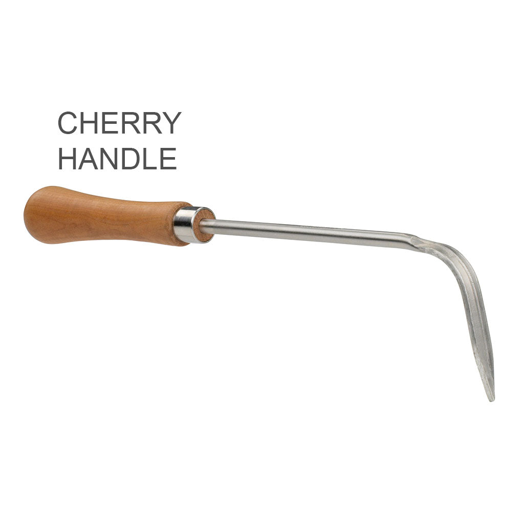 Hand Stone Scratcher by Sneeboer-cherry handle
