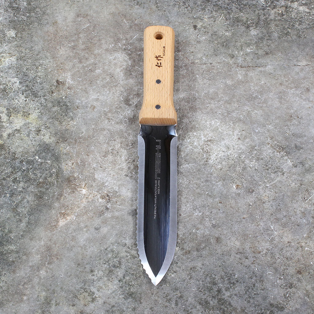 Hori Hori Garden Knife - end view