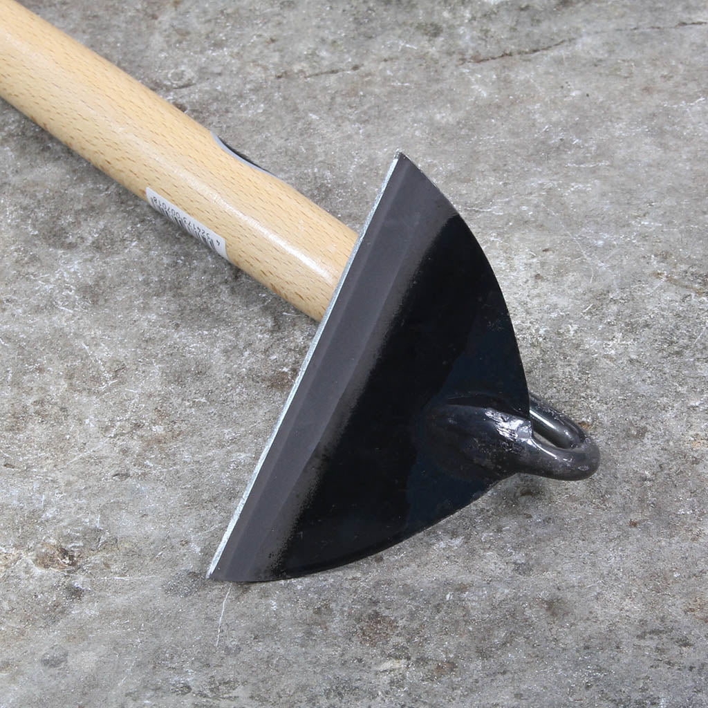 Japanese Half Moon Garden Hand Hoe - blade detail