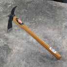 Japanese Pick Mattock - end view