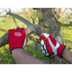 Leather & Spandex Gloves by Felco - in use