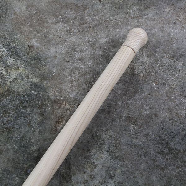 Narrow 10-Tine Garden Rake by Sneeboer-long ash hardwood handle
