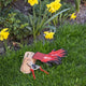 Nitrile Garden Gloves by Felco - in grass with pruners