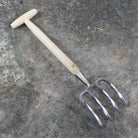 Perennial Garden Fork by Sneeboer Tools - back view