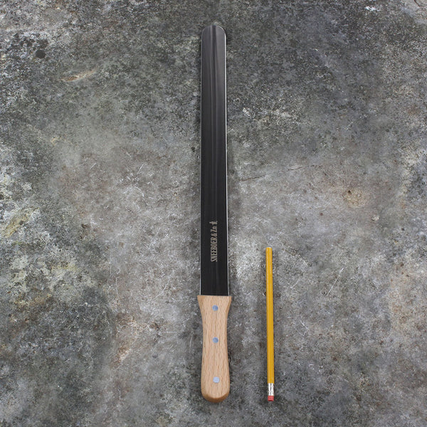 Pottery/Container Knife by Sneeboer - size comparison