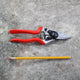 Left-Handed Pruning Shears F16 by Felco - size comparison