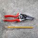 Left-Handed Pruning Shears F9 by Felco - size comparison