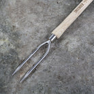 Raised Bed 2-Tine Weeding Fork by Sneeboer - front view