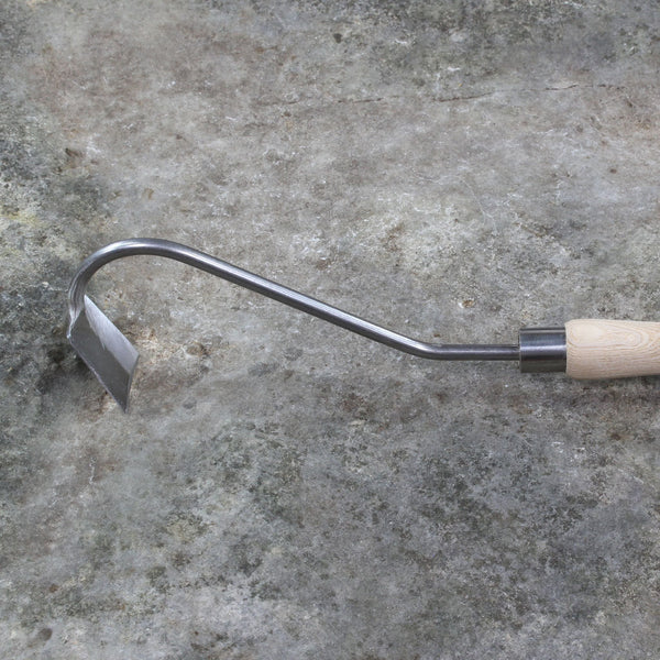 Raised Bed Narrow Garden Hoe by Sneeboer - side view