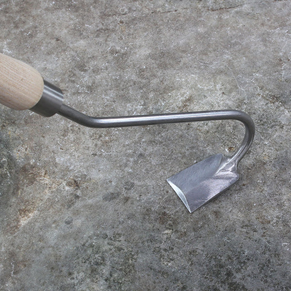 Raised Bed Narrow Garden Hoe by Sneeboer - blade detail