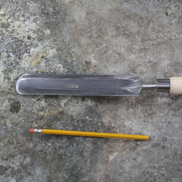 Raised Bed Rockery Trowel by Sneeboer - size comparison