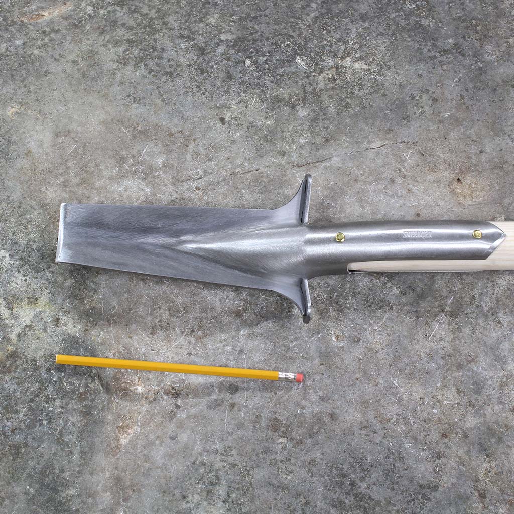 Rock Garden Spade by Sneeboer - size comparison
