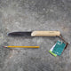 Rockery Garden Trowel by Burgon and Ball - size comparison