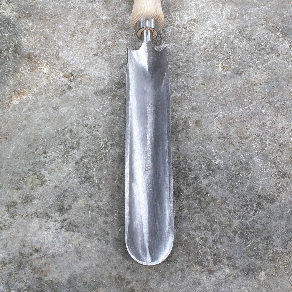 Rockery Garden Trowel by Sneeboer Tools - blade detail