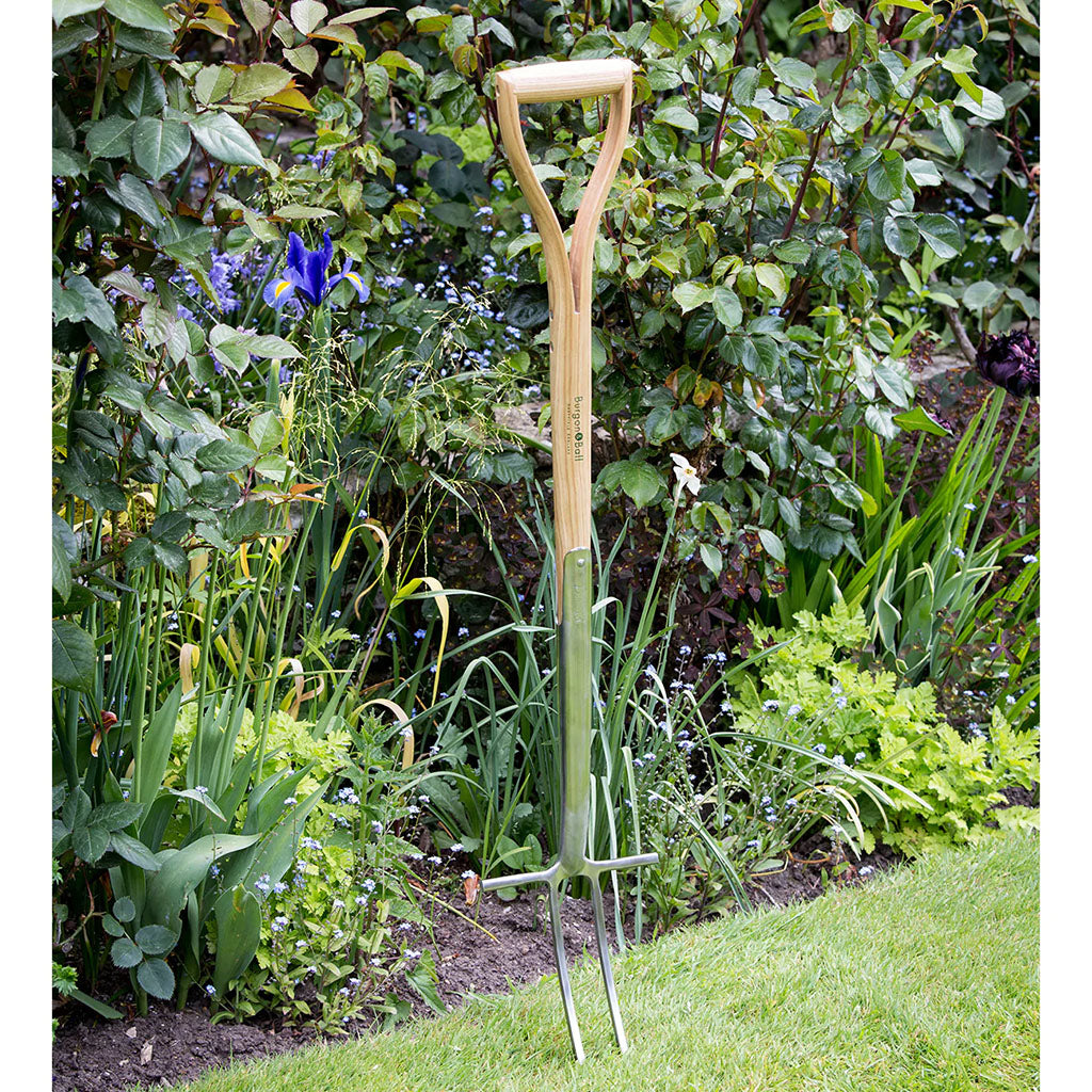 Rose Fork by Burgon & Ball in garden