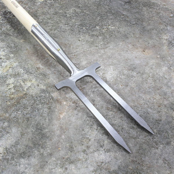 Garden Rose Fork with T-Handle by Sneeboer - front view
