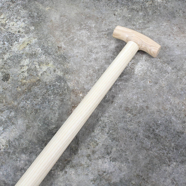 Garden Rose Fork with T-Handle by Sneeboer - ash hardwood T-handle