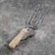Round Tine Garden Hand Fork - top view