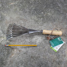 Shrub Rake by Burgon and Ball - size comparison