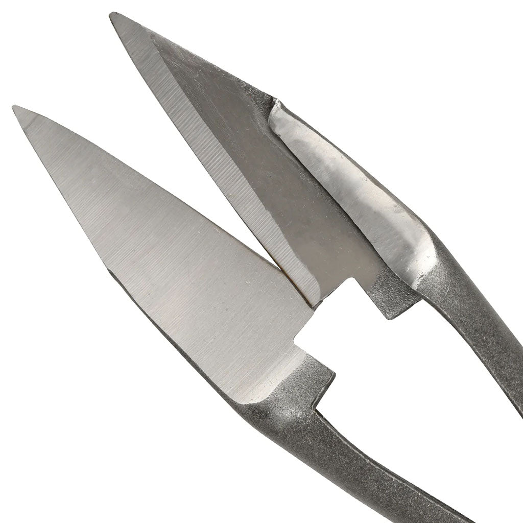 Small Professional Trimming Shear by Burgon & Ball - Blade Detail