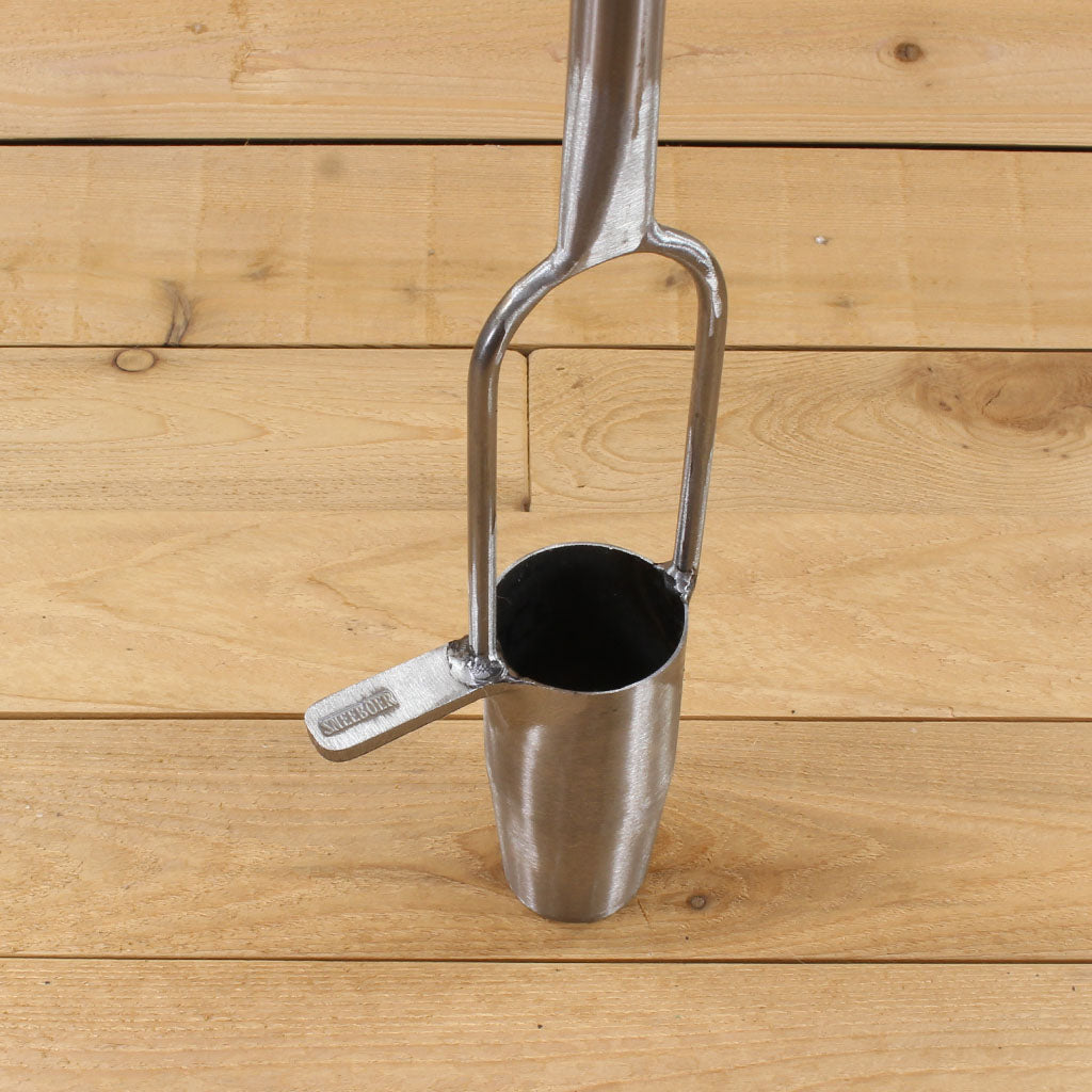 Stainless Steel Bulb Planter by Sneeboer cutter head detail