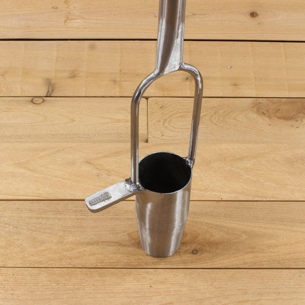 Stainless Steel Bulb Planter by Sneeboer cutter head detail