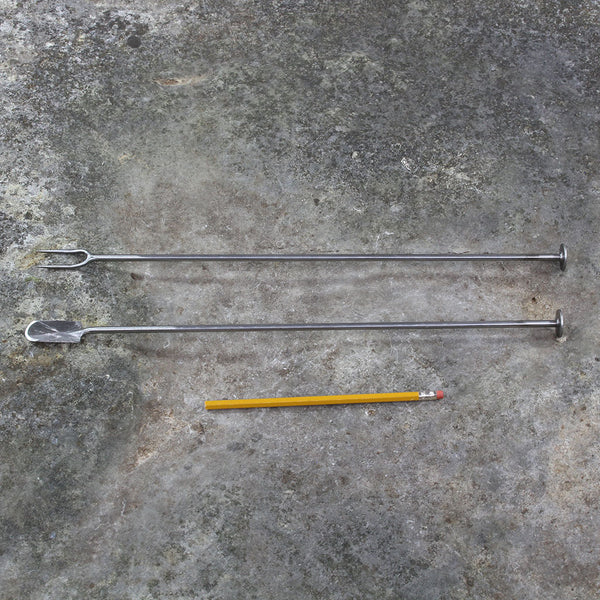 Terrarium Tools with Platter End by Sneeboer - size comparison
